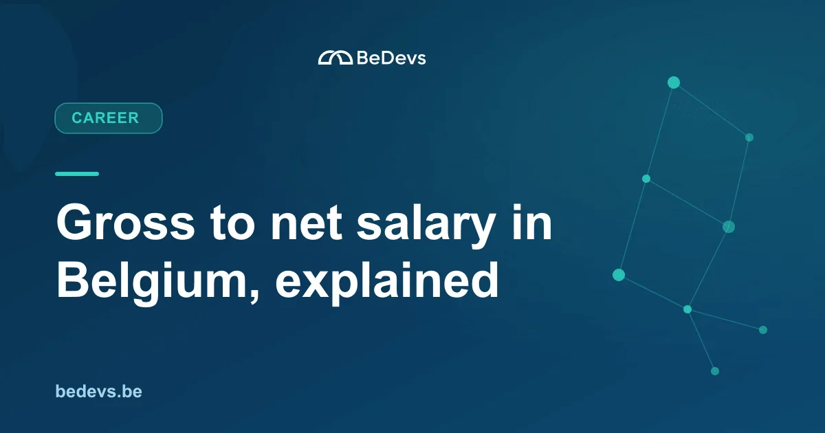Gross to net salary in Belgium, explained